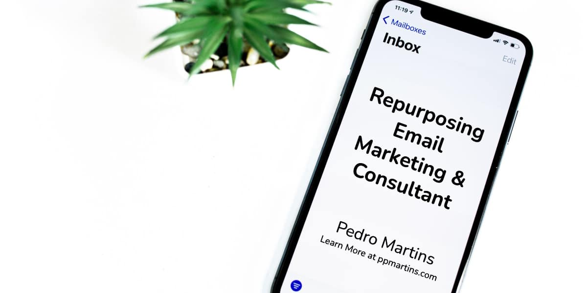 Pedro Martins Repurposing Email Marketing & Consultant